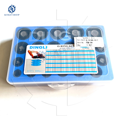두산 굴삭기 예비품을 위한 딩리 O링 장비 대우 O링 상자